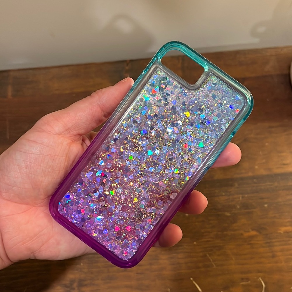 Leyi iPhone 6/6s/7/8 glitter case